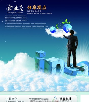 企業文化宣傳海報