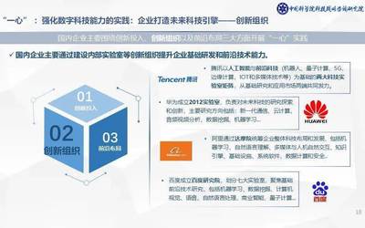 【數博發布】《數字科技創新戰略和企業的關鍵作用研究》發布